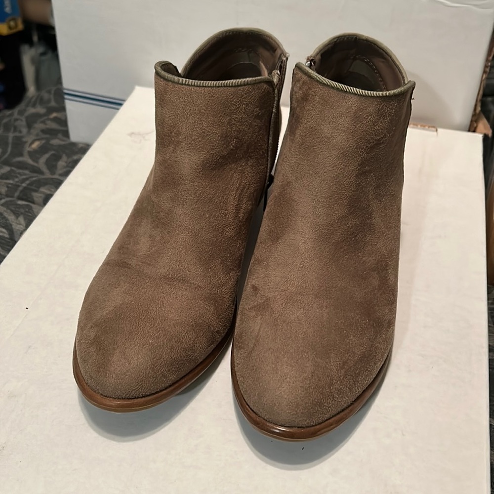 Charlotte Russe Faux-Suede Ankle Boots